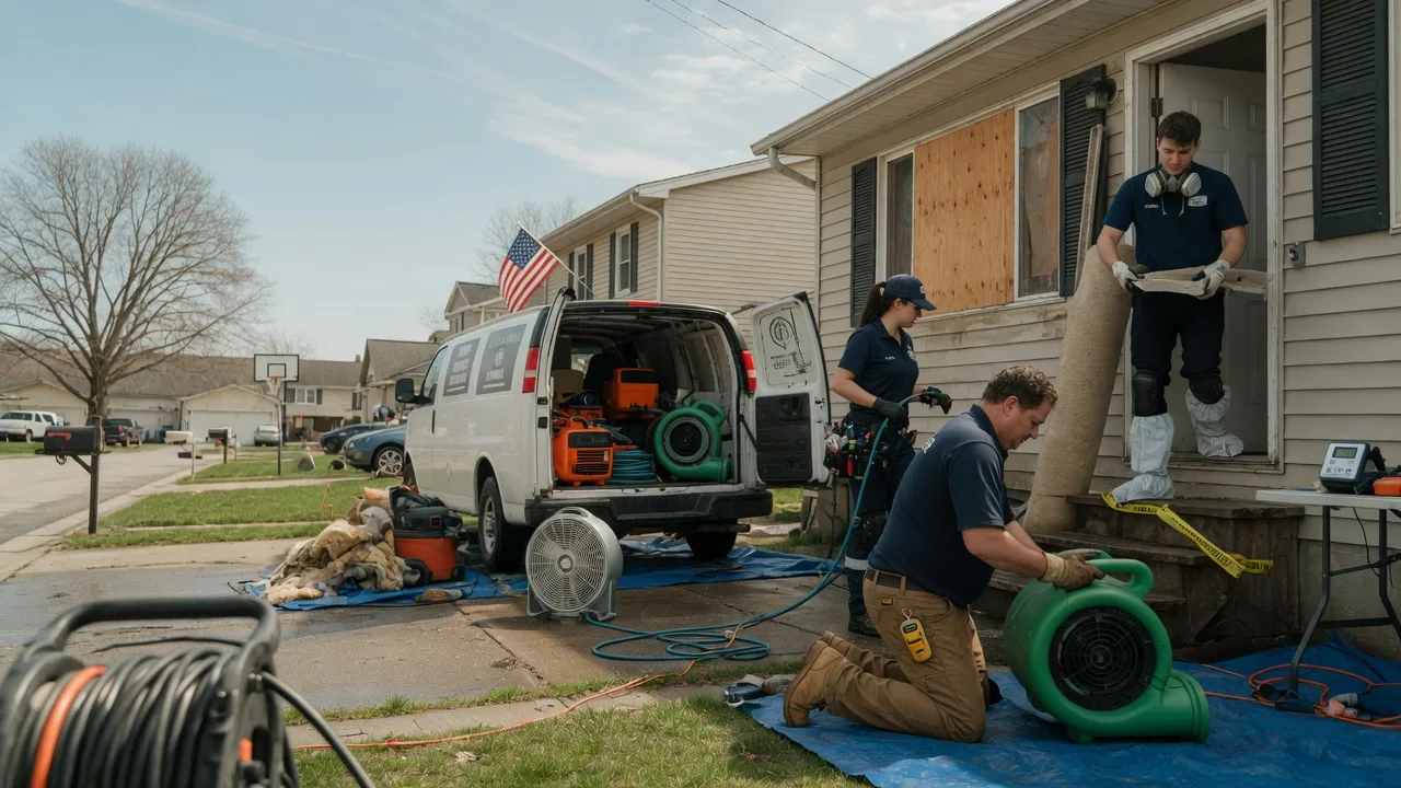 Water Damage Restoration in Linwood, MA near me